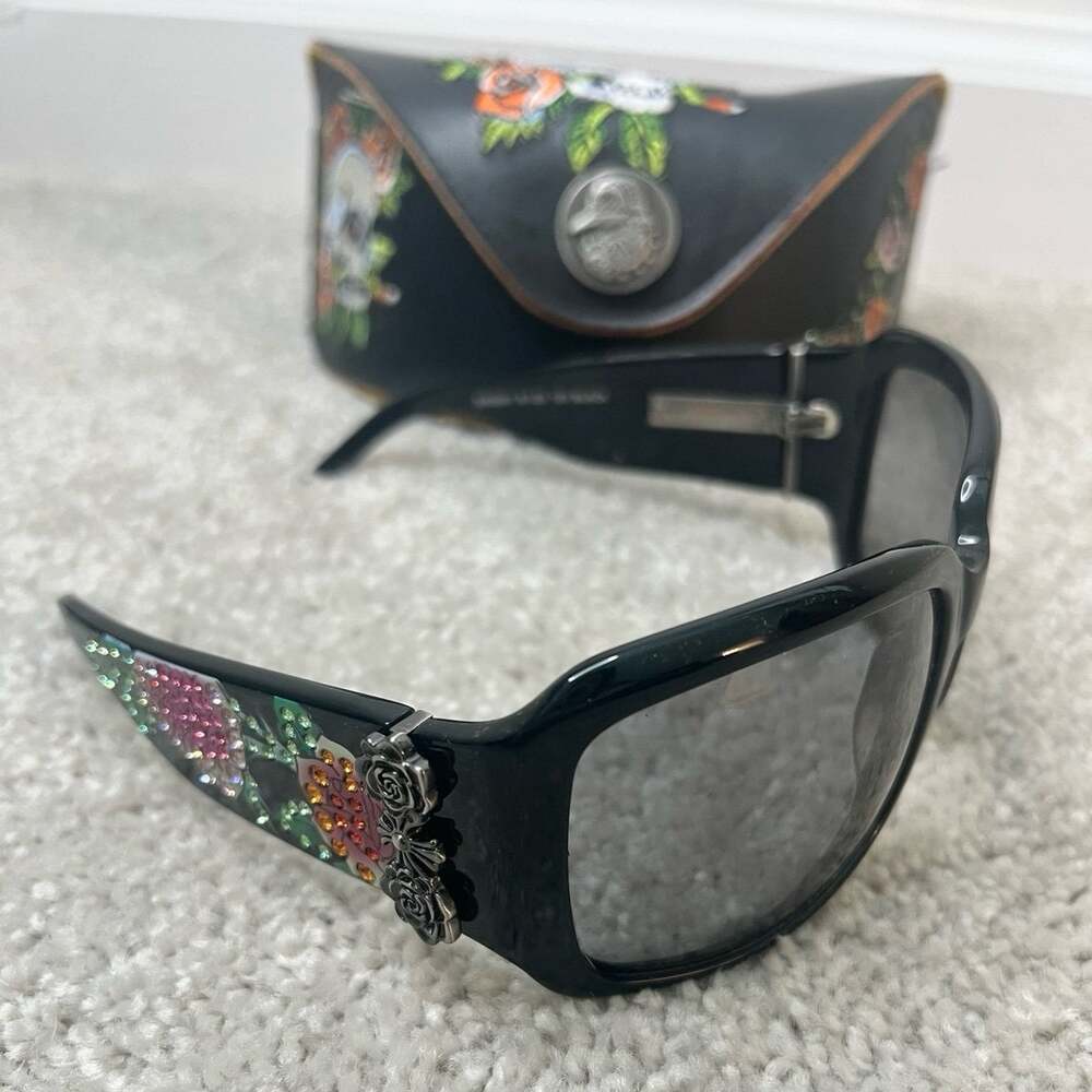 Vintage Y2K Ed Hardy Sunglasses